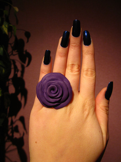 violetinė rožė