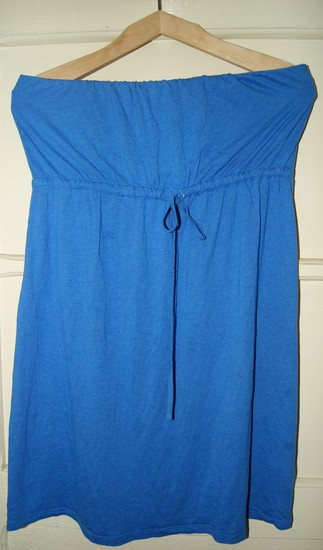 Mėlyna suknytė-tunika