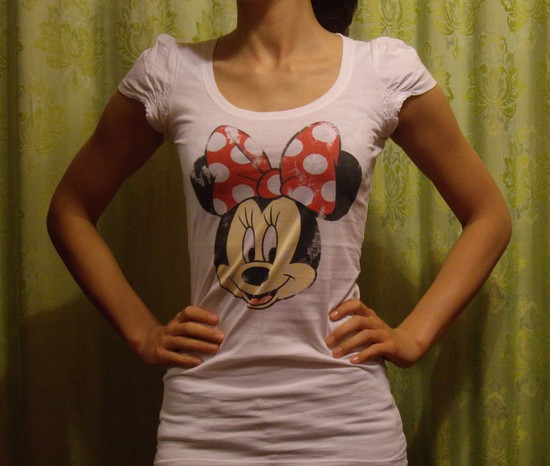 Marškinėliai su Mickey Mouse