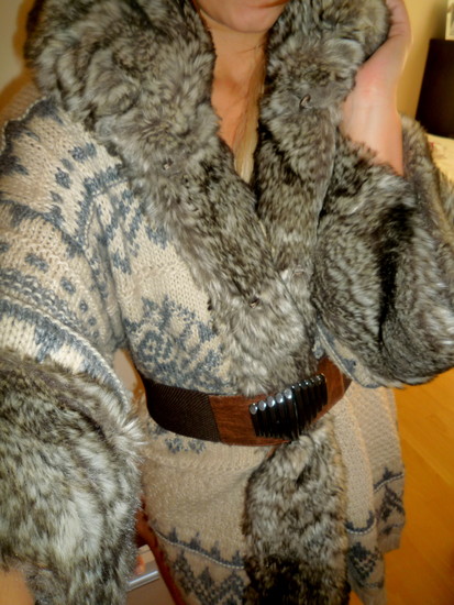 Superinis.....Zara megztinis-paltukas