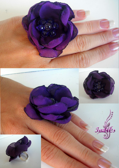 Gėlytės žiedukas (violetinis)
