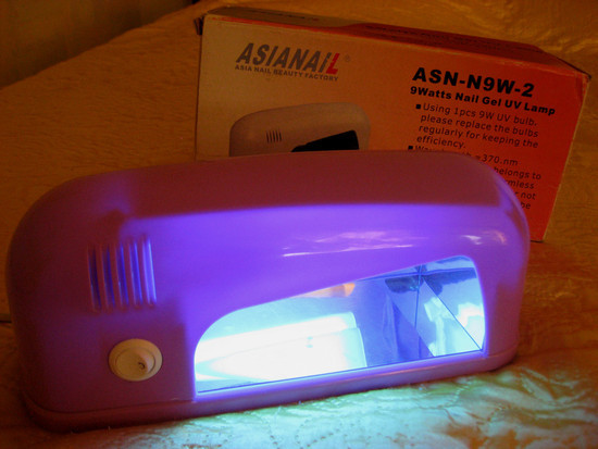 UV gelio lempa 