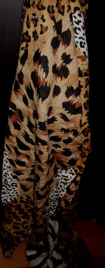 Leopardinis šalikėlis