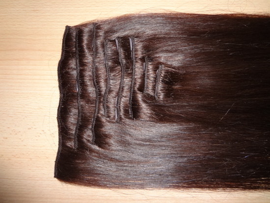 Naturalūs plaukų tresai (rudi)