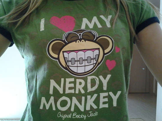 I love my nerdy monkey maike :)
