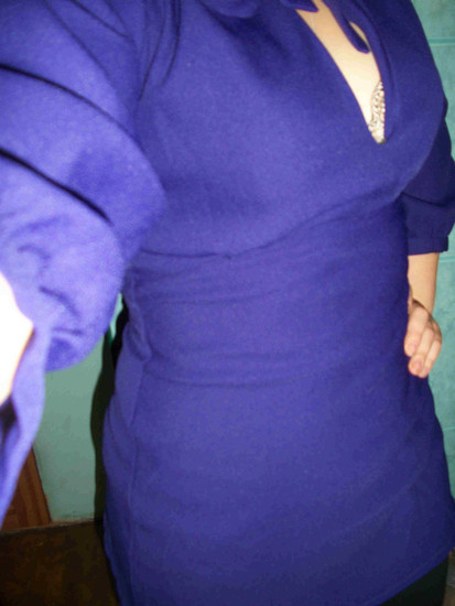  Violetines spalvos tunika - suknele