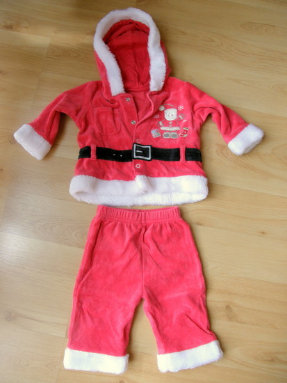 Kalėdinis kostiumėlis berniukui iki 12 mėn.