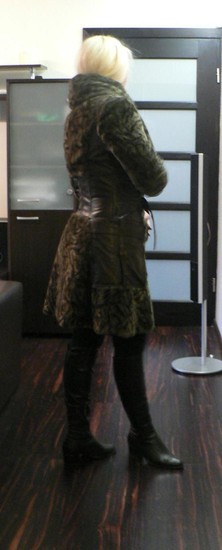 Versace modelio paltas