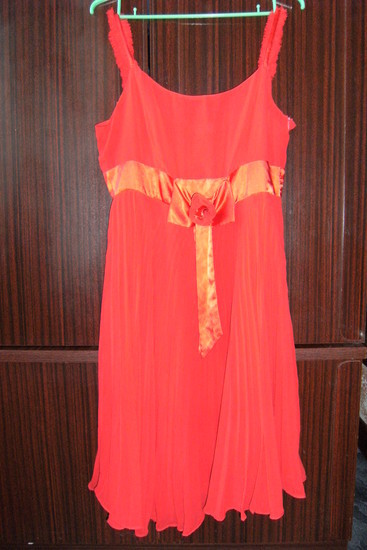Ryski raudona suknele