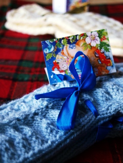 Jauki ir šilta Kalėdinė dovana - kojinės