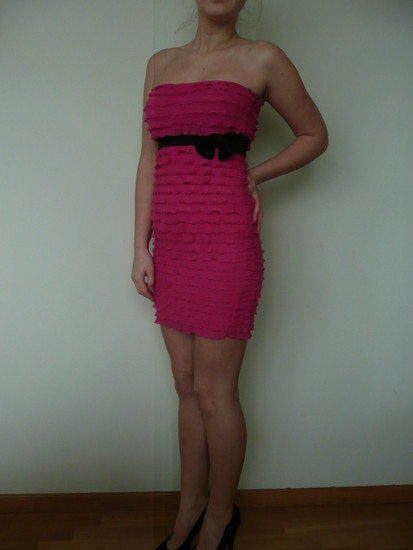 Rožinė suknelė!