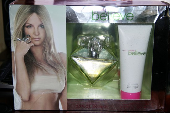 Britney Spears Believe kvepalų rinkinys