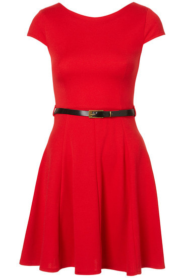 Raudona TOPSHOP suknelė