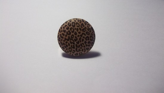 leopardinis žiedas