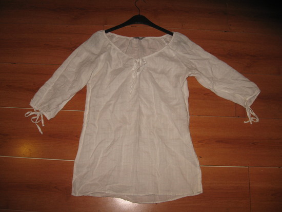 Balta palaidinė - marškinukai