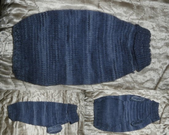 Mezgu gyvunėliam megztinukus