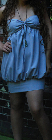 Pilka Zara suknelė