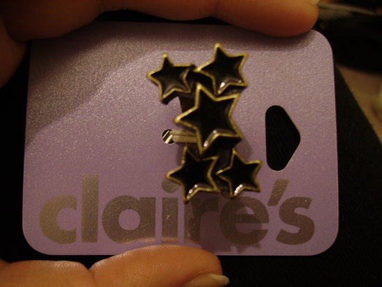 claire's žiedas žvaigždės