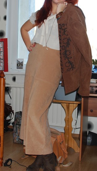 Vintage hipiskas sijonas