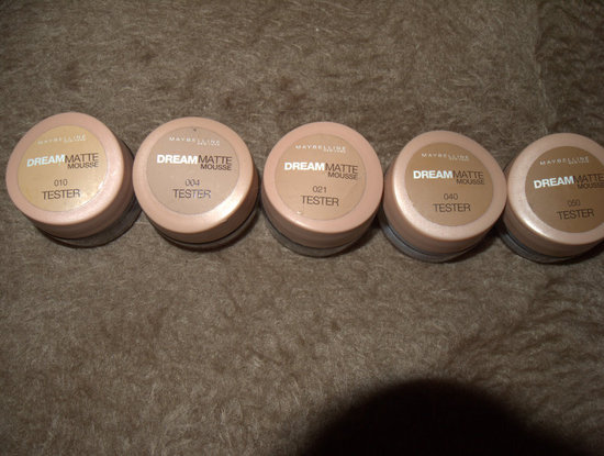 Maybelline Dream Matte Mousse pudrytes