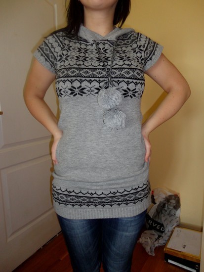 Skandinaviško stiliaus megztinis