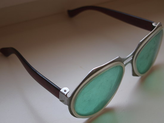 Vintage stiliaus akiniai nuo saulės