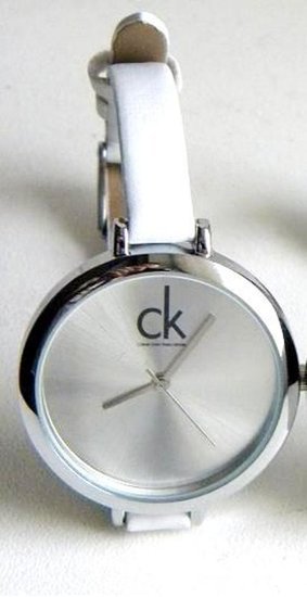 Naujas CK laikrodukas baltas