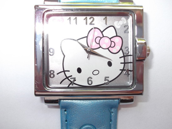 AKCIJA 20lt Melynas Hello Kitty laikrodis