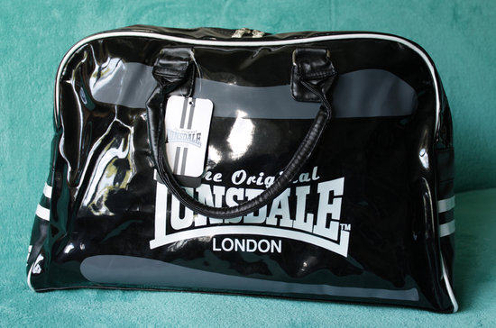 juodas Lonsdale kelioninis krepšys