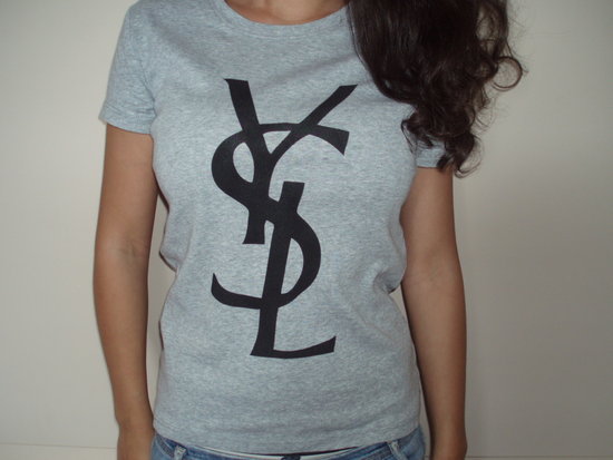 YSL logo t-shirt palaidinė