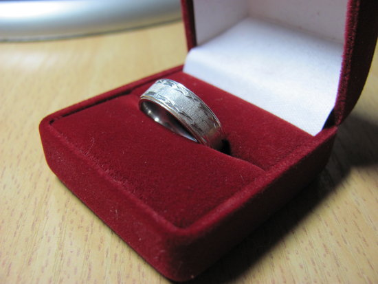 Naujas sidabrinis žiedas, 16.5 dydis