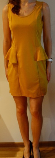 geltona suknelė