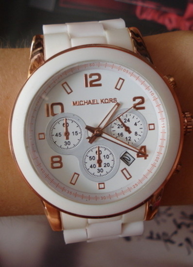 Michael kors baltas laikrodis