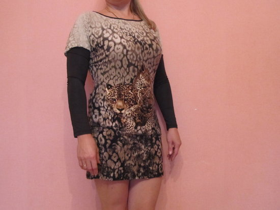 Labai grazi leopardine suknele