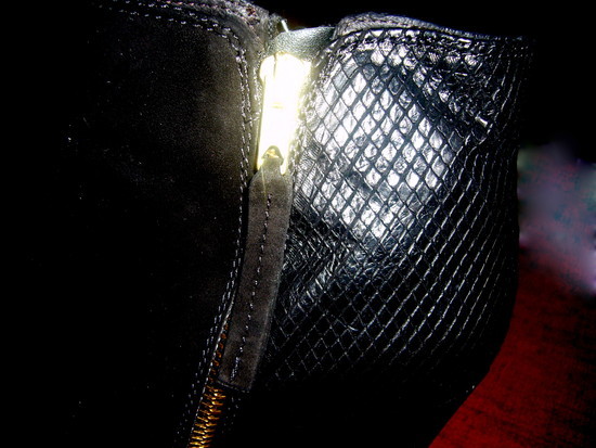 Italiski tikro zomso ir tikros gyvates odos batai.