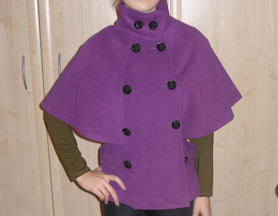 Naujas violetinis paltukas