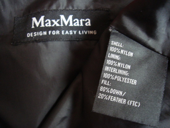 MaxMara pūkinis paltas