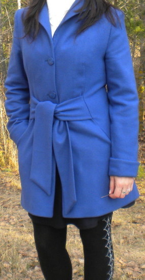 Mėlynas paltas