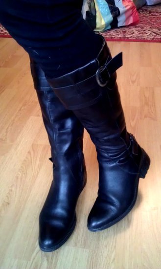 lorenzo ilgi juodi pasiltiniai odiniai batai