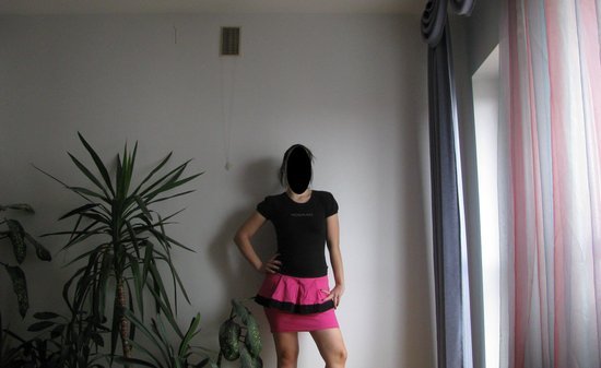 rožinis sijonas iš new look