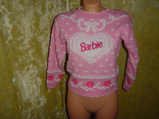 barbie megztukas mergaitei