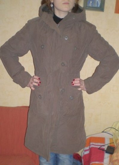 Šiltas Liberty Island paltas/ striukė