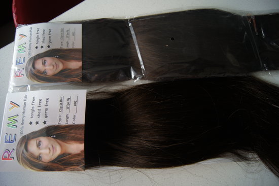 Natūralus plaukų tresai 50cm 70g nauji dark brown