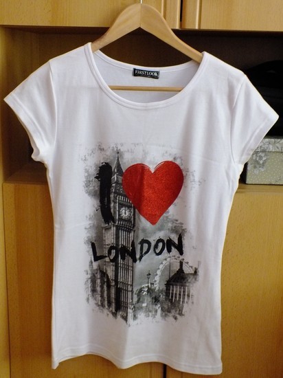 I love London marškinėliai