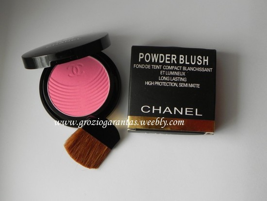 Chanel powder blush skaistalai 