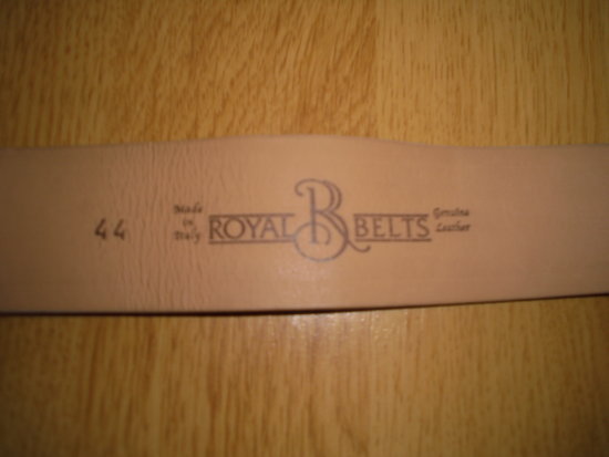 Royal belts