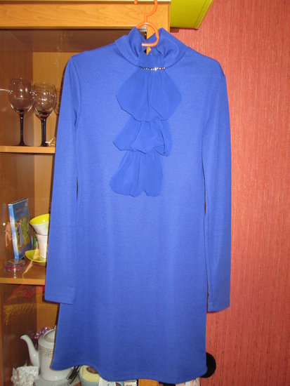 Mėlyna trumpa suknutė