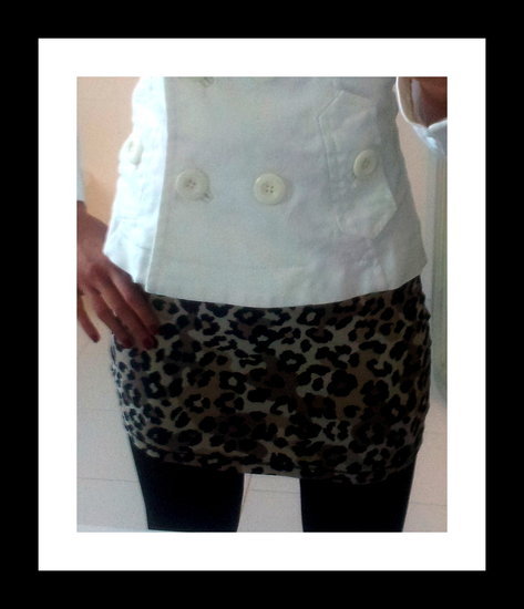 Leopardinis sijonas 