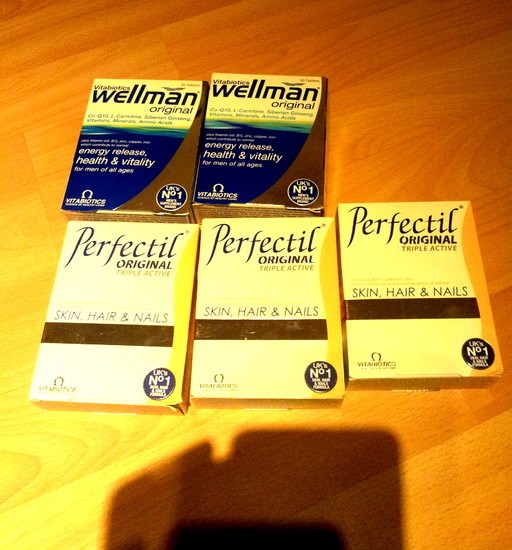 Perfectil, wellman vitaminai