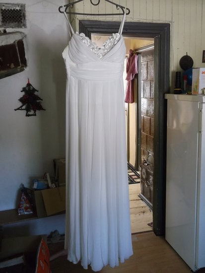 Graikiško stiliaus vetuvinė suknelė